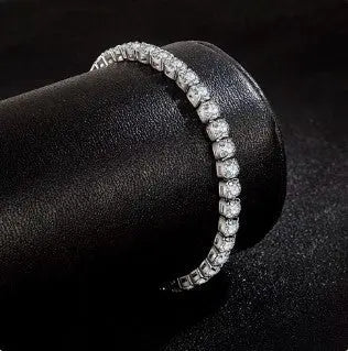 Radiant Cubic Zirconia Tennis Bracelet